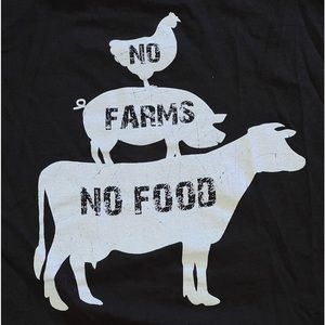 Gildan t-shirt for Wright’s Dairy Farm & Bakery Sz. L